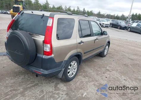2005 Honda Cr-V Ex из США, поврежденный, VIN JHLRD788X5C009618